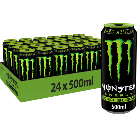 MONSTER GREEN ZERO LATA 24x50 CL.