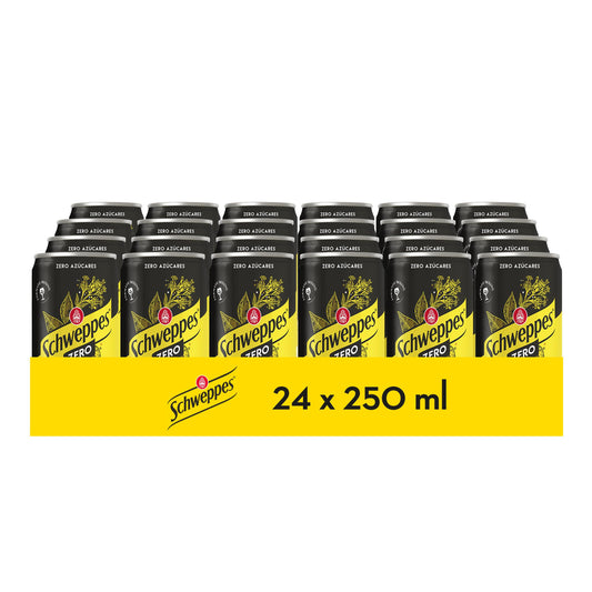 SCHWEPPES TONICA ZERO LATA 24x25 CL.