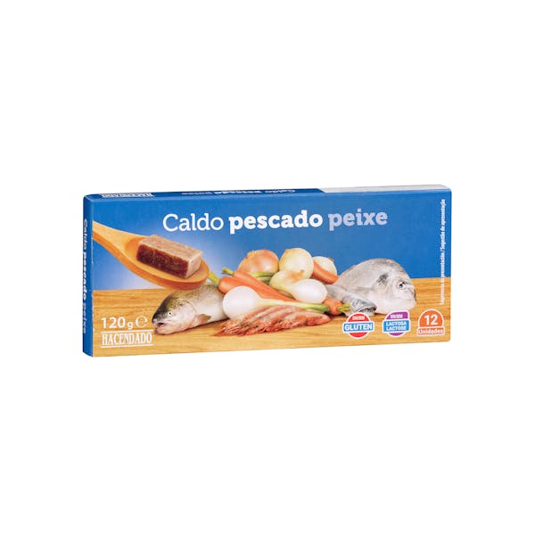 HD CALDO DE PESCADO PASTILLAS 120 GR.