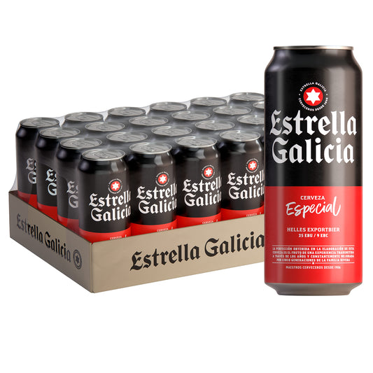 ESTRELLA GALICIA ESPECIAL LATA 24x50 CL.