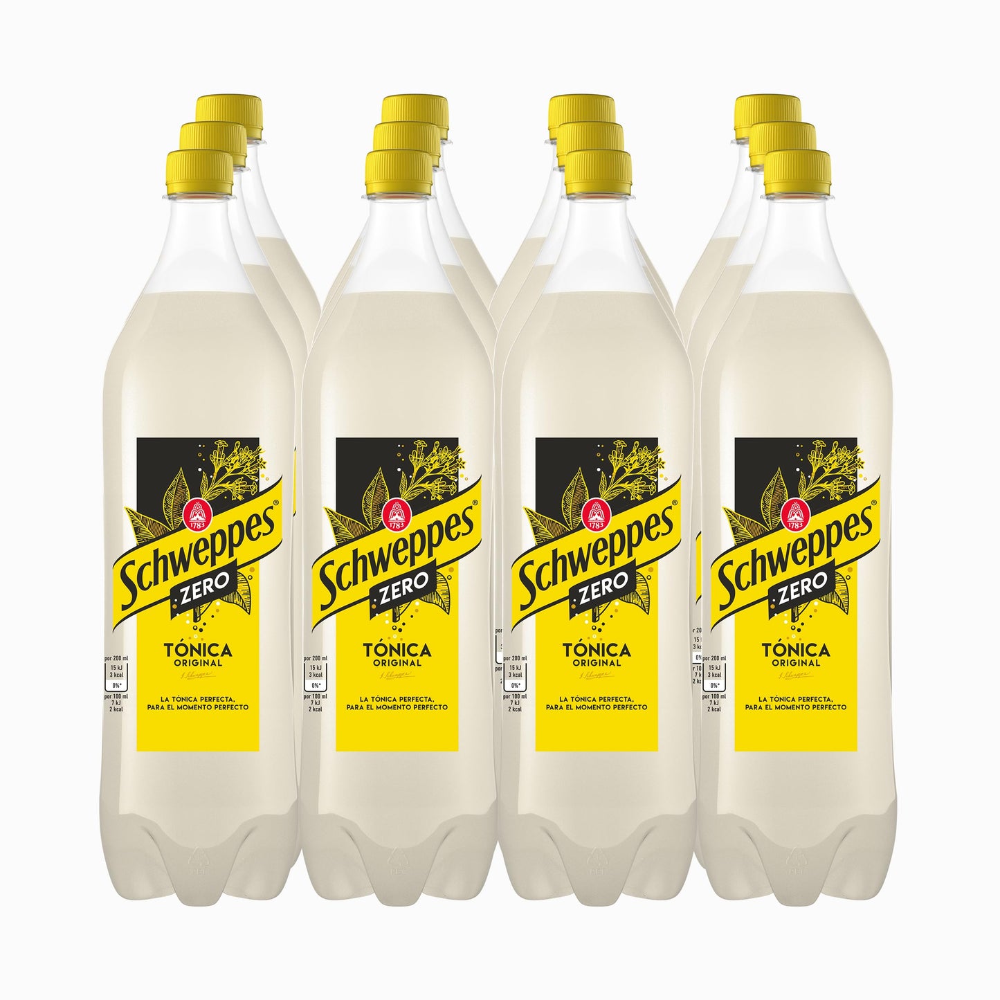 SCHWEPPES TONICA ZERO 12x1 LTR.