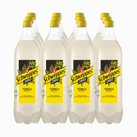 SCHWEPPES TONICA ZERO 12x1 LTR.