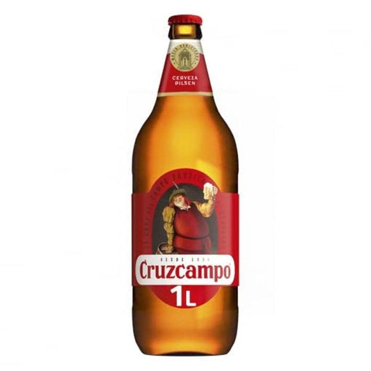 CRUZCAMPO CERVEZA CRISTAL 1 LTR.