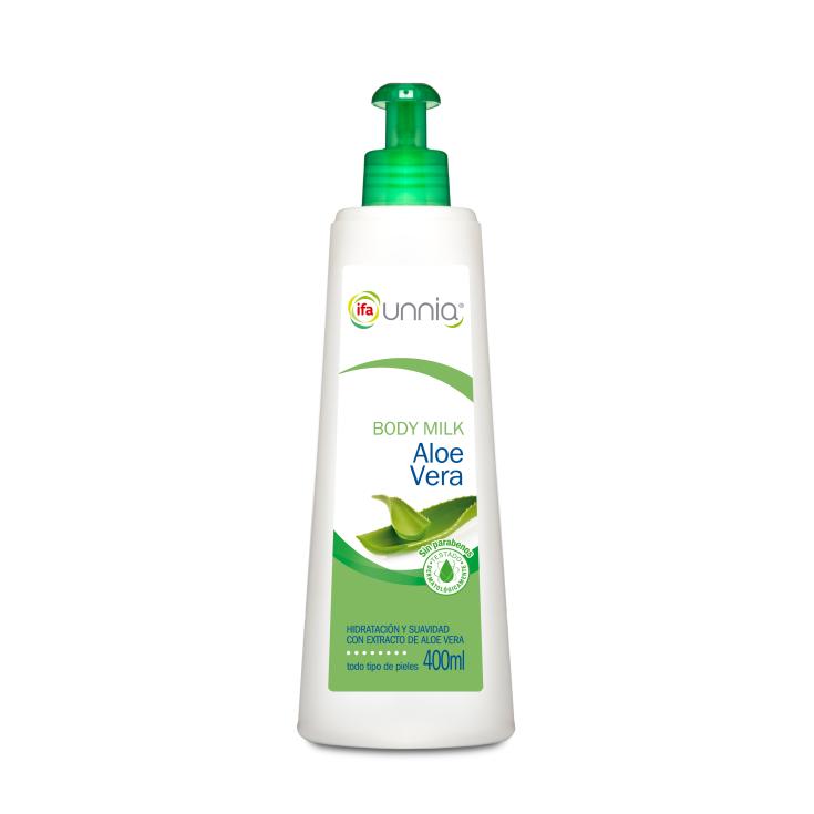 IFA-UNNIA BODY MILK HIDRAT. ALOE 400 ML.