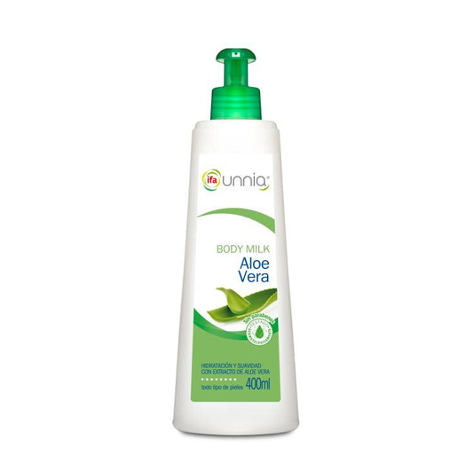 IFA-UNNIA BODY MILK HIDRAT. ALOE 400 ML.