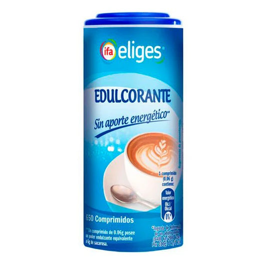IFA-ELIGES EDULCORANTE COMPR. 650 UND.