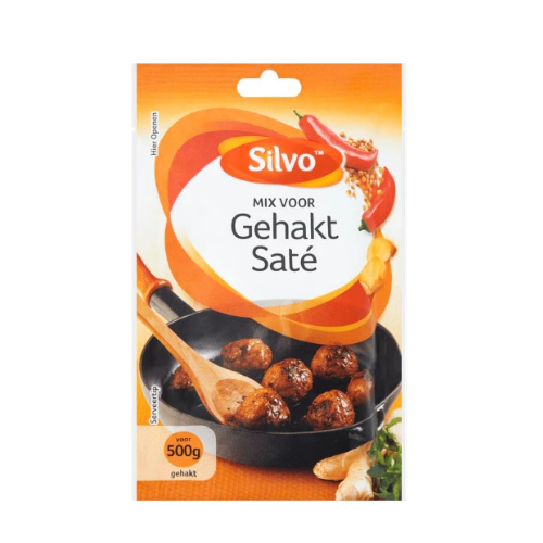 Silvo kruidenmix gehakt sate 45 gr