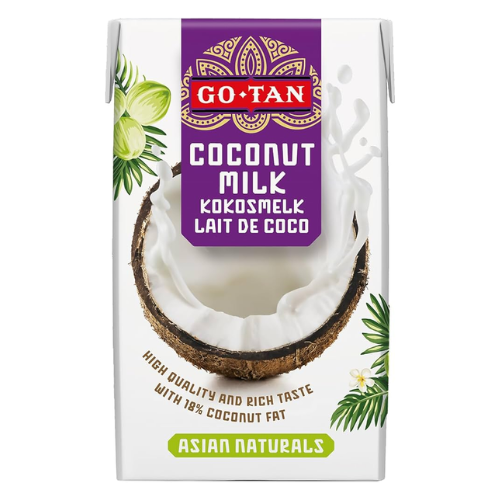 Go-tan kokosmelk 250 ml.