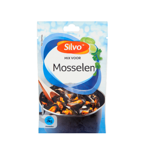 Silvo kruidenmix mosselen 20 gr