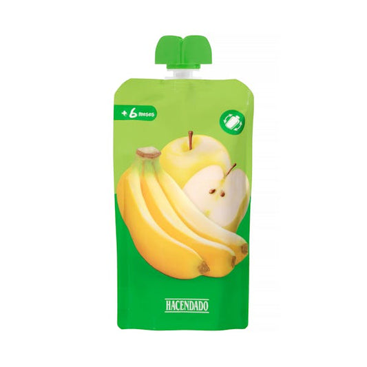 HD PURÉ PLÁTANO & MANZANA 120 GR.