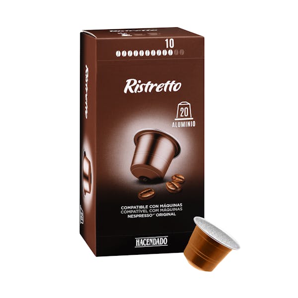 HD CAFÉ CÁPSULA NESPRESSO RISTRETTO 110 GR.
