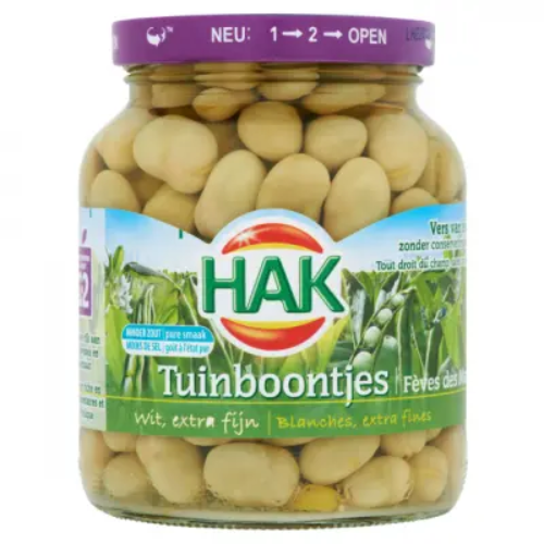Hak tuinboontjes extra fijn 355 gr.