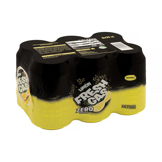 HD FRESH GAS LIMÓN ZERO LATA 6x33 CL.