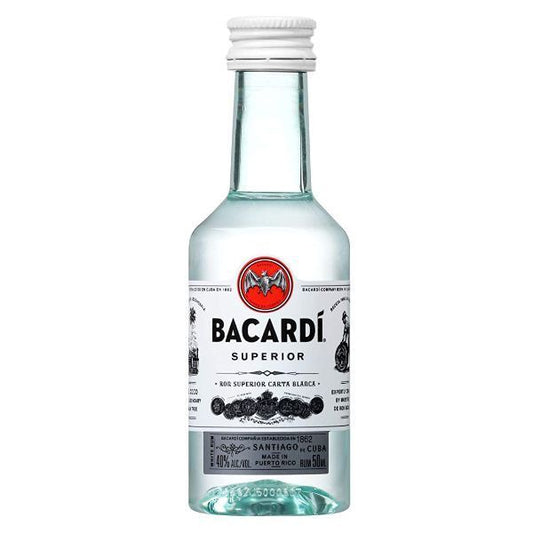 BACARDI CARTA BLANCA MINI 5 CL.