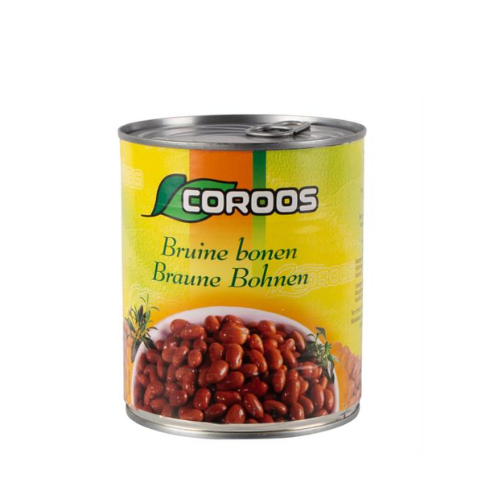 Coroos bruine bonen 850 ml