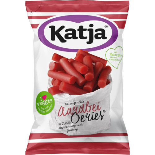 Katja oeries aardbei 250 gr.