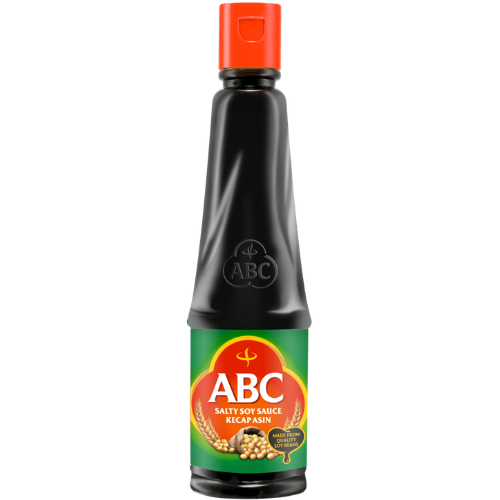 Abc salty soy sauce asin pet 600 ml