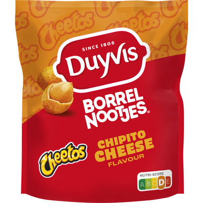 Duyvis Borrelnootjes Cheetos Chipito Cheese 200 gram met krokante pinda’s
