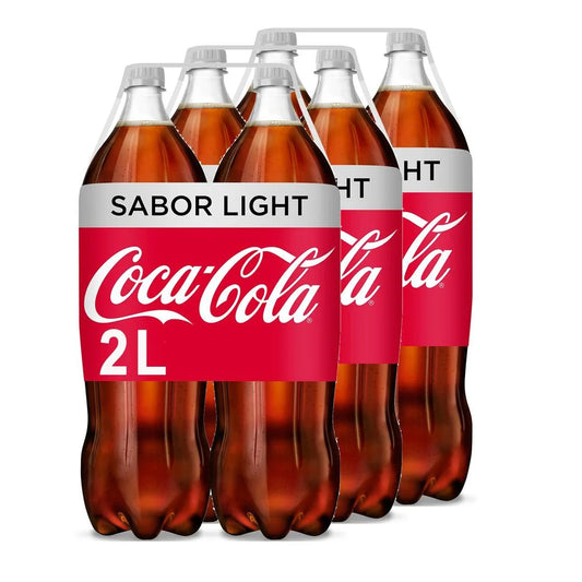 COCA-COLA LIGHT PLÁST. 6x2 LTR.