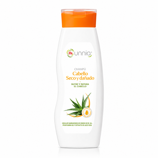 IFA-UNNIA CHAMPÚ CABELLO SECO Y DAÑADO 400 ML.