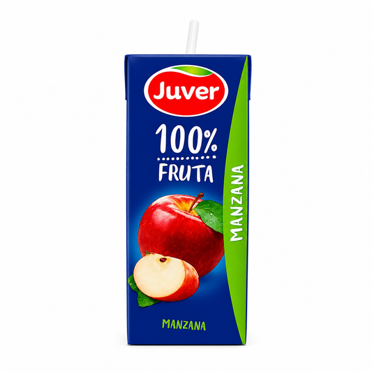 JUVER ZUMO MANZANA BRIK 3x200 ML.