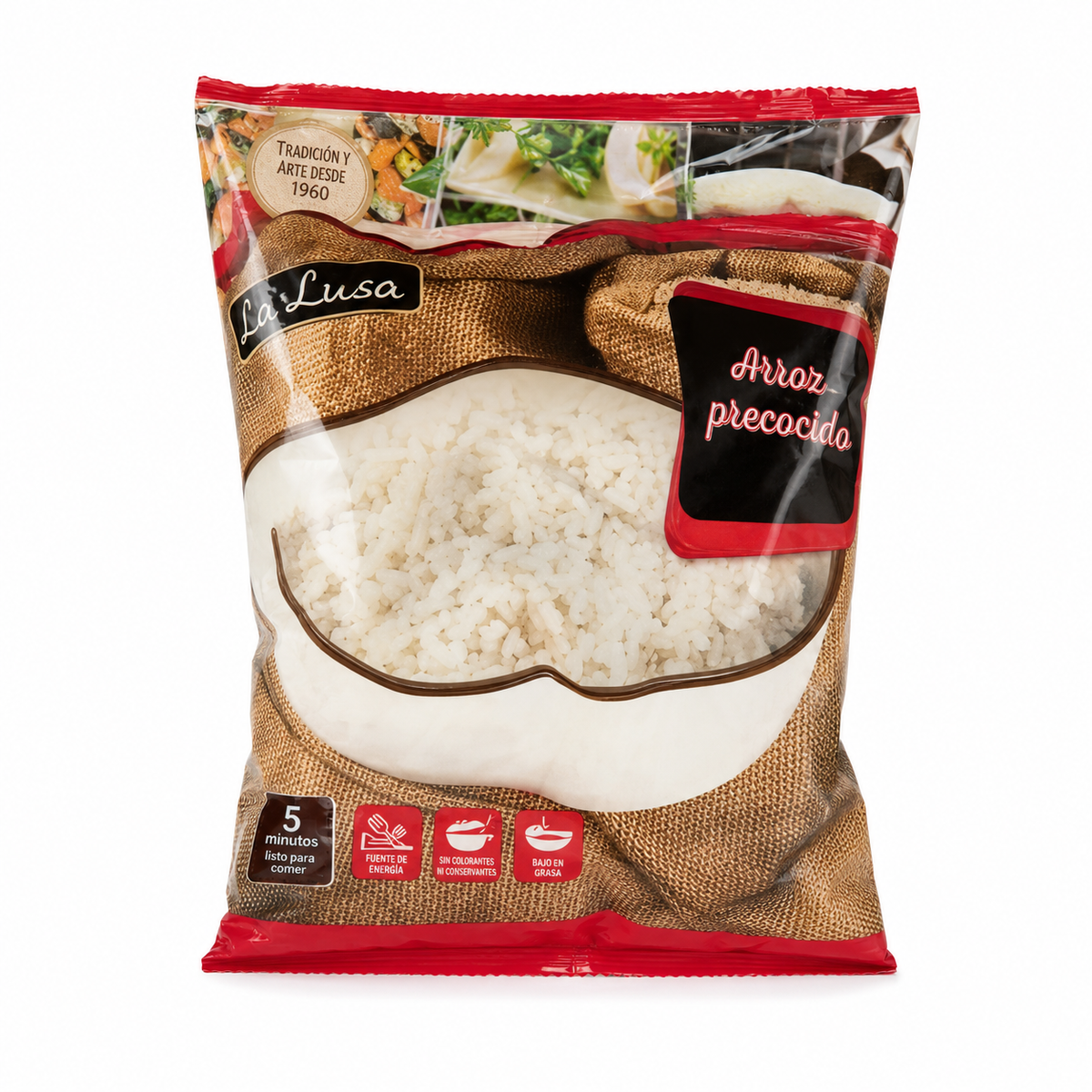 MONISSA ARROZ PRECOCIDO BOLSA 1 KG.