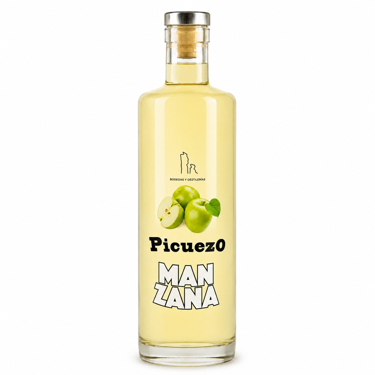 PICUEZO LICOR MANZANA CON ALC. 1 LTR.