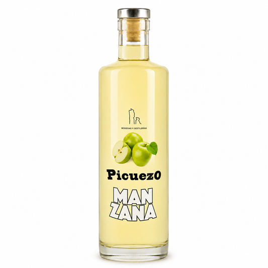 PICUEZO LICOR MANZANA CON ALC. 1 LTR.
