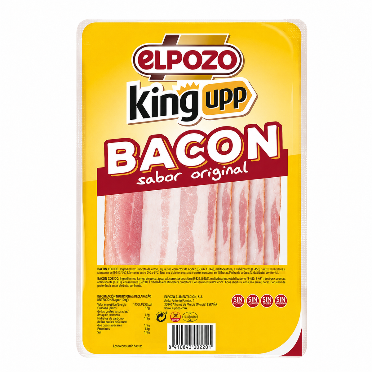 EL POZO BACON LONCHEADO 110 GR.