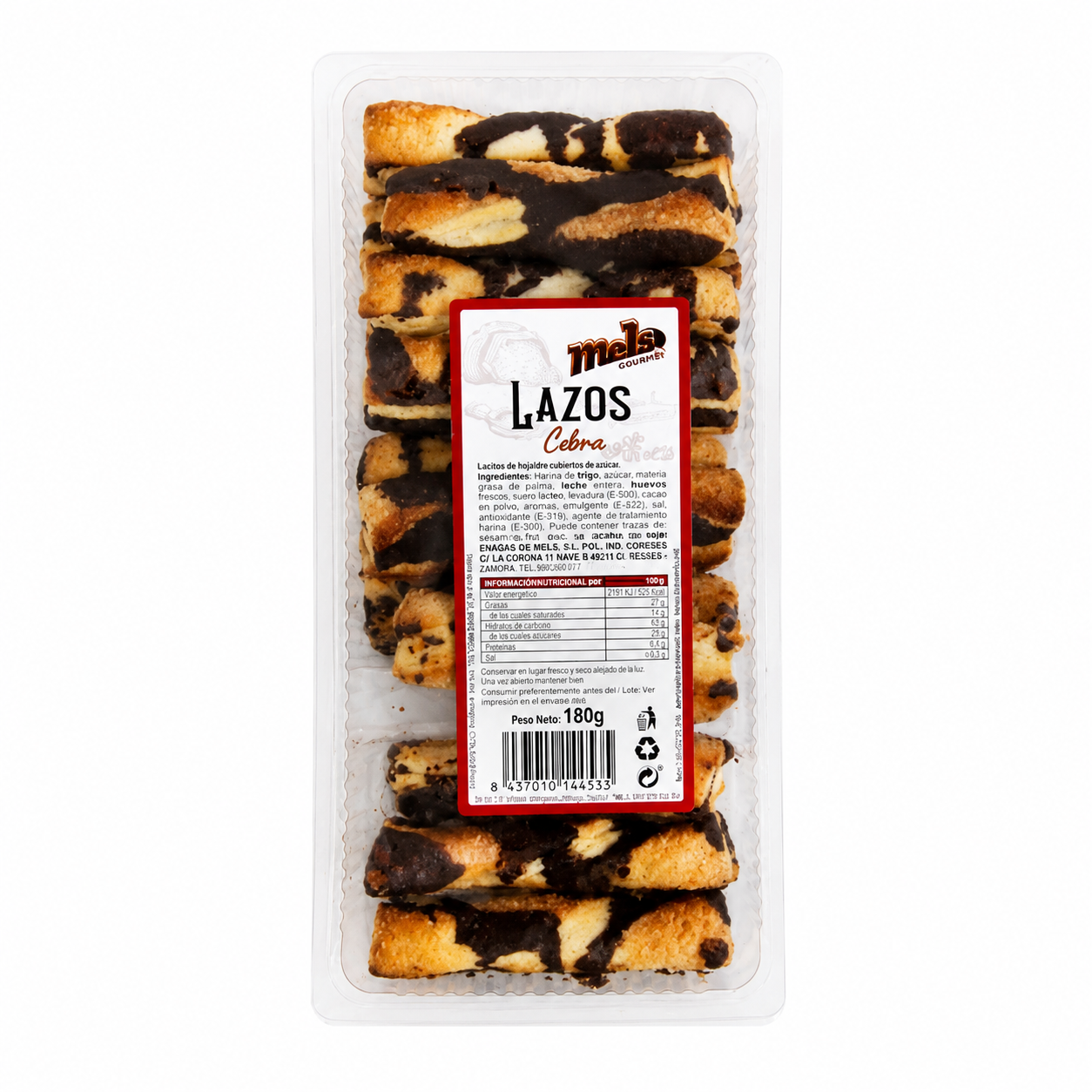 MELS LAZO CEBRA 180 GR.