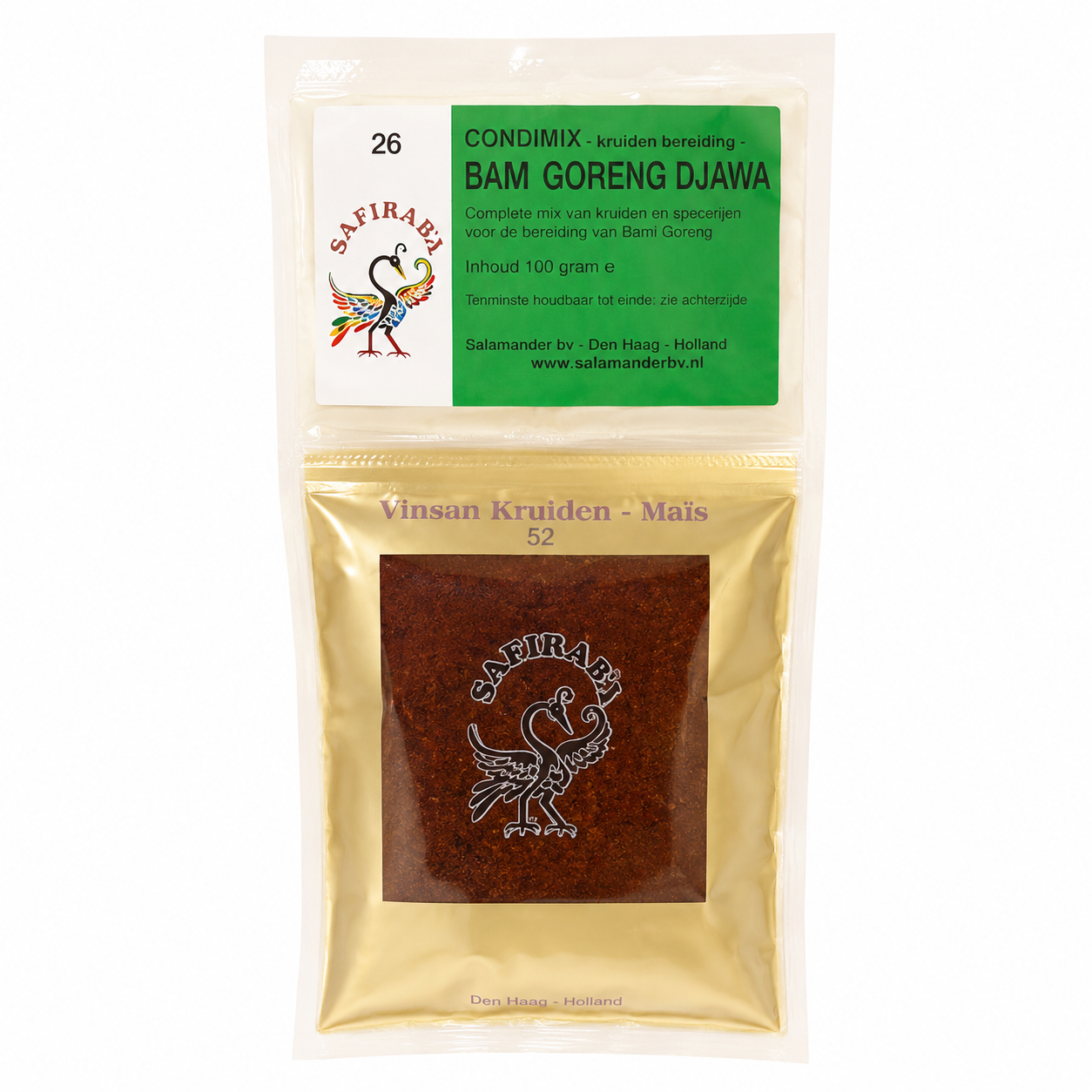 SARIRASA BOEMBOE BAMI DJAWA 100 GR.