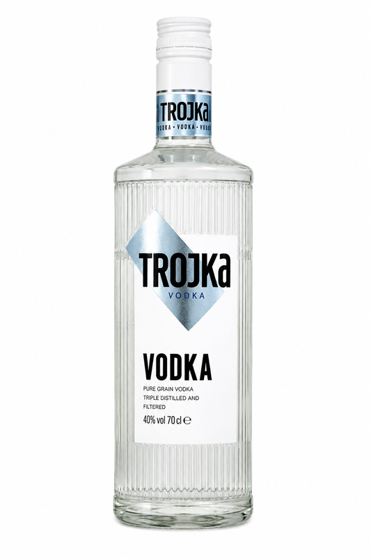 TROJKA VODKA 70 CL.