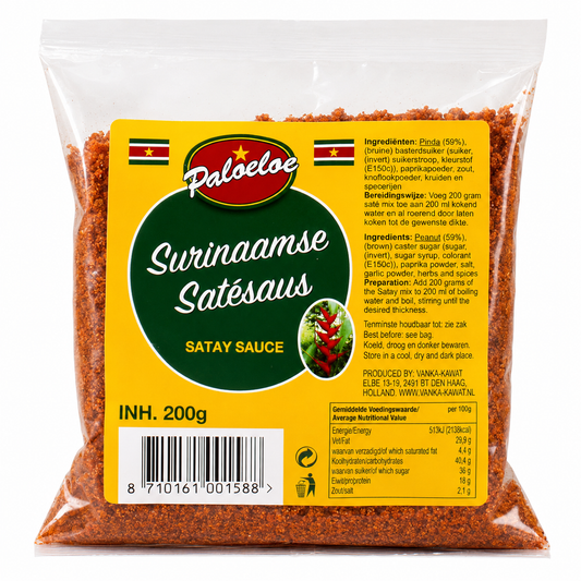 PALOELOE SURINAAMSE SATÉ 200 GR.