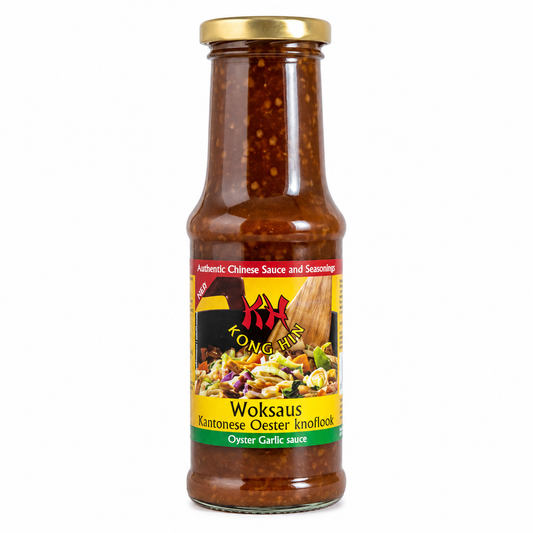 KONG HIN OESTER KNOFLOOK WOKSAUS 220 ML.