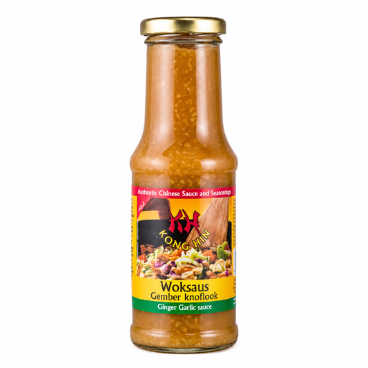 KONG HIN GEMBER KNOFLOOK WOKSAUS 220 ML.