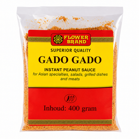 FLOWER BRAND GADO GADO ZAK 400 GR.