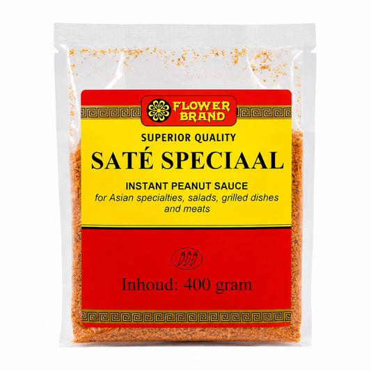 FLOWER BRAND SATÉ SPECIAAL ZAK 400 GR.