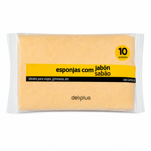 DP ESPONJAS CON JABÓN 10 UND.