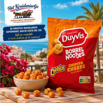 Duyvis Borrelnootjes Cheetos Chipito Cheese 200 Gram