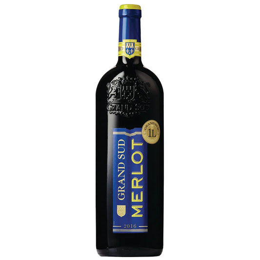 PAYS D'OC GRAN SUD MERLOT 1 LTR.