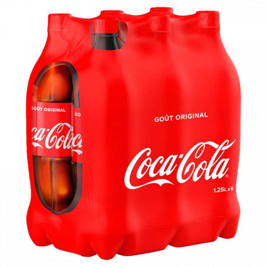 COCA-COLA BOTELLA 6x1,25 LTR.
