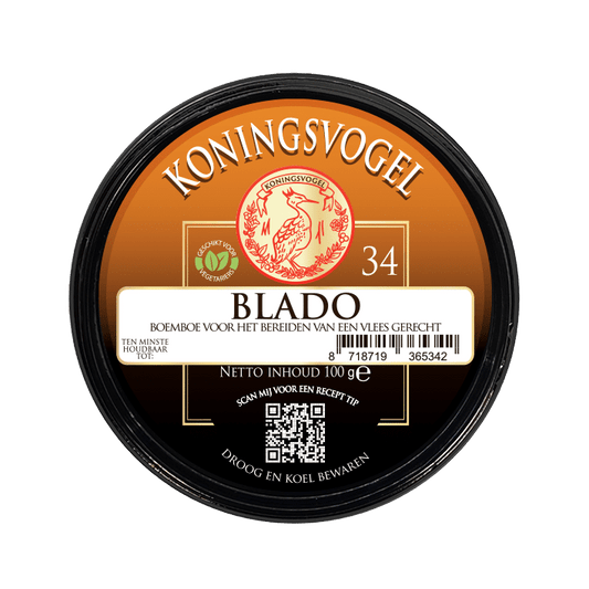 KONINGSVOGEL BOEMBOE BLADO 100 GR.