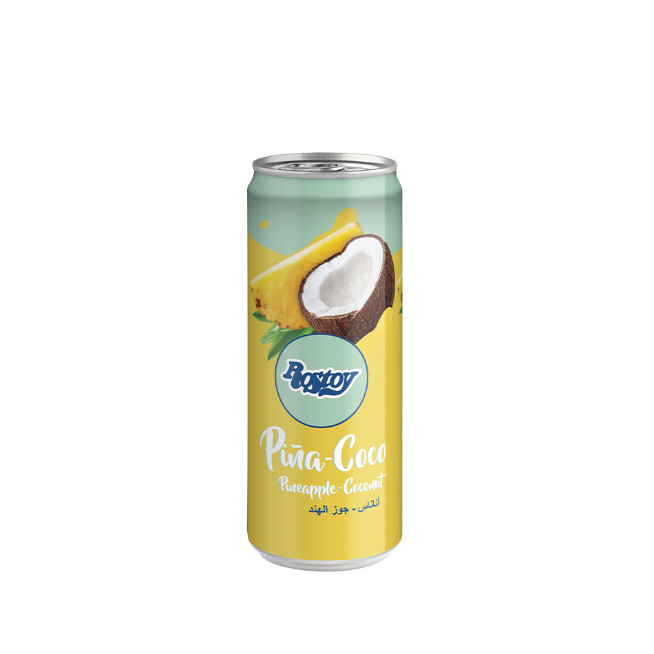 ROSTOY ZUMO PIÑA COCO LATA 33 CL.