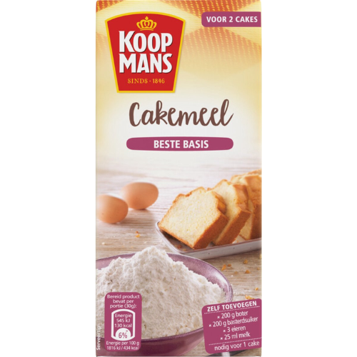 Koopmans cakemeel 450 gr.