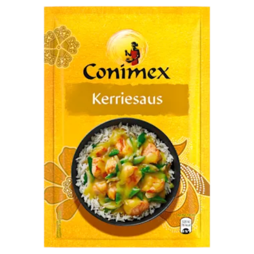 Conimex kerrie saus zakje 40 gr