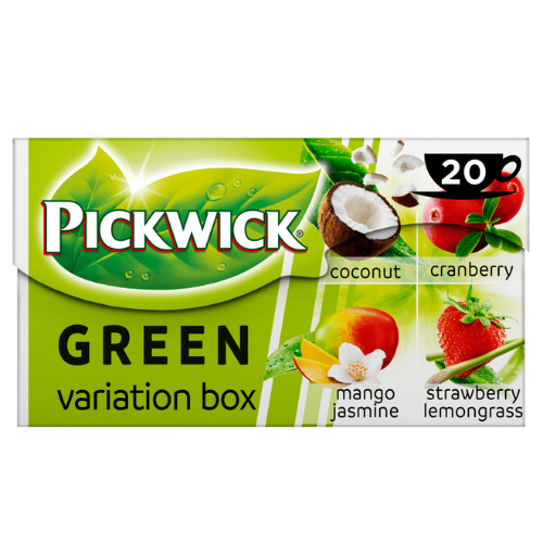Pickwick groene thee variatie 20 st