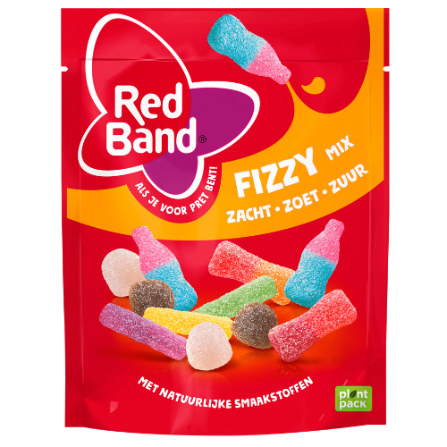 Red band snoepmix fizzy stazak 215 gr.