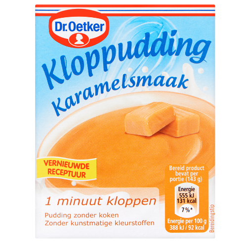 Dr. oetker kloppudding karamel 74 gr