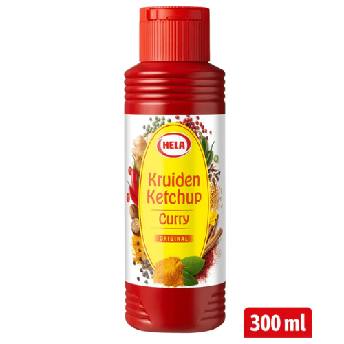 Hela curry ketchup original 300 ml.