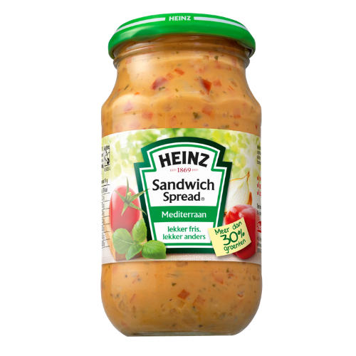 Heinz sandwich spread mediterraan 300 gr.
